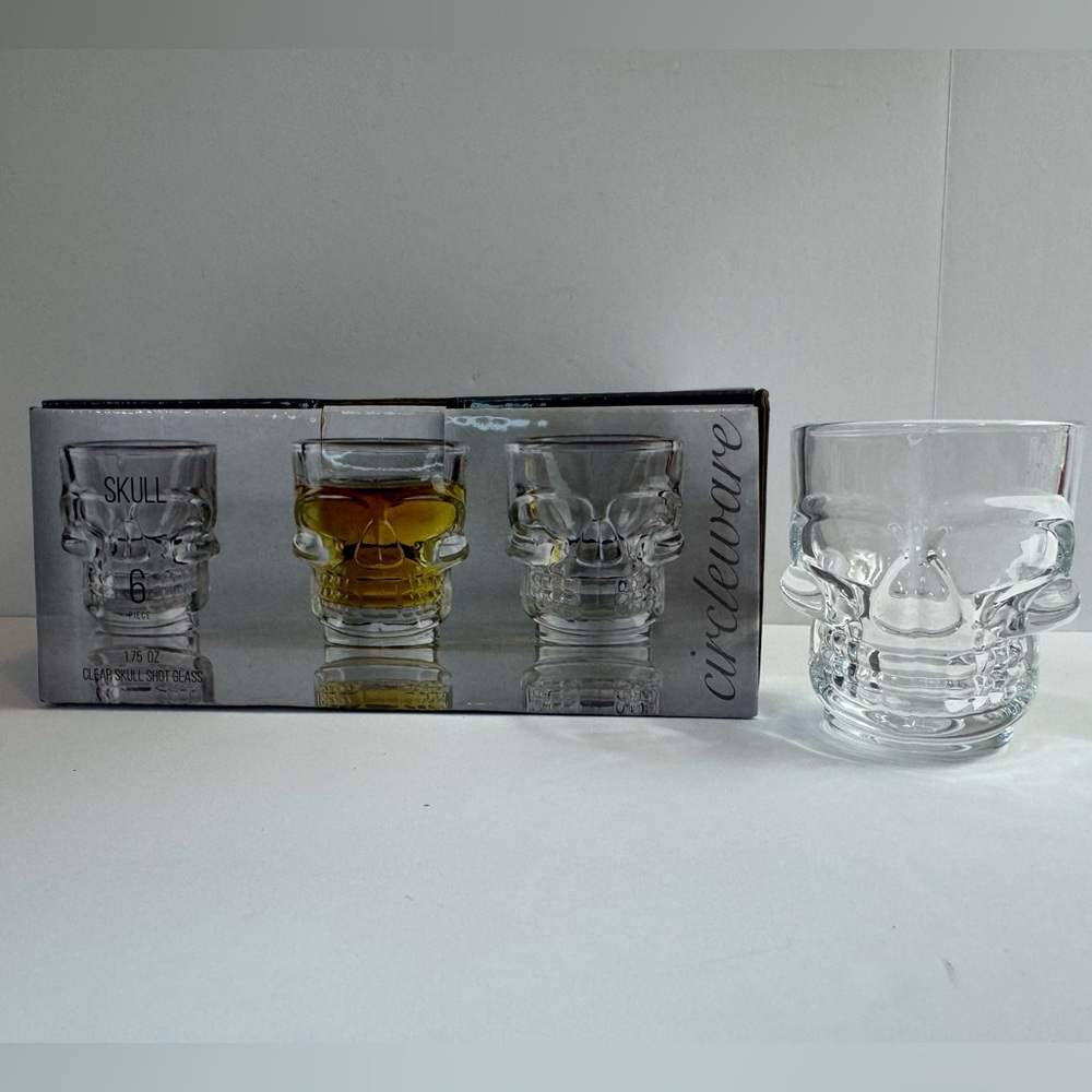 Skull Shot Glass Set of 6